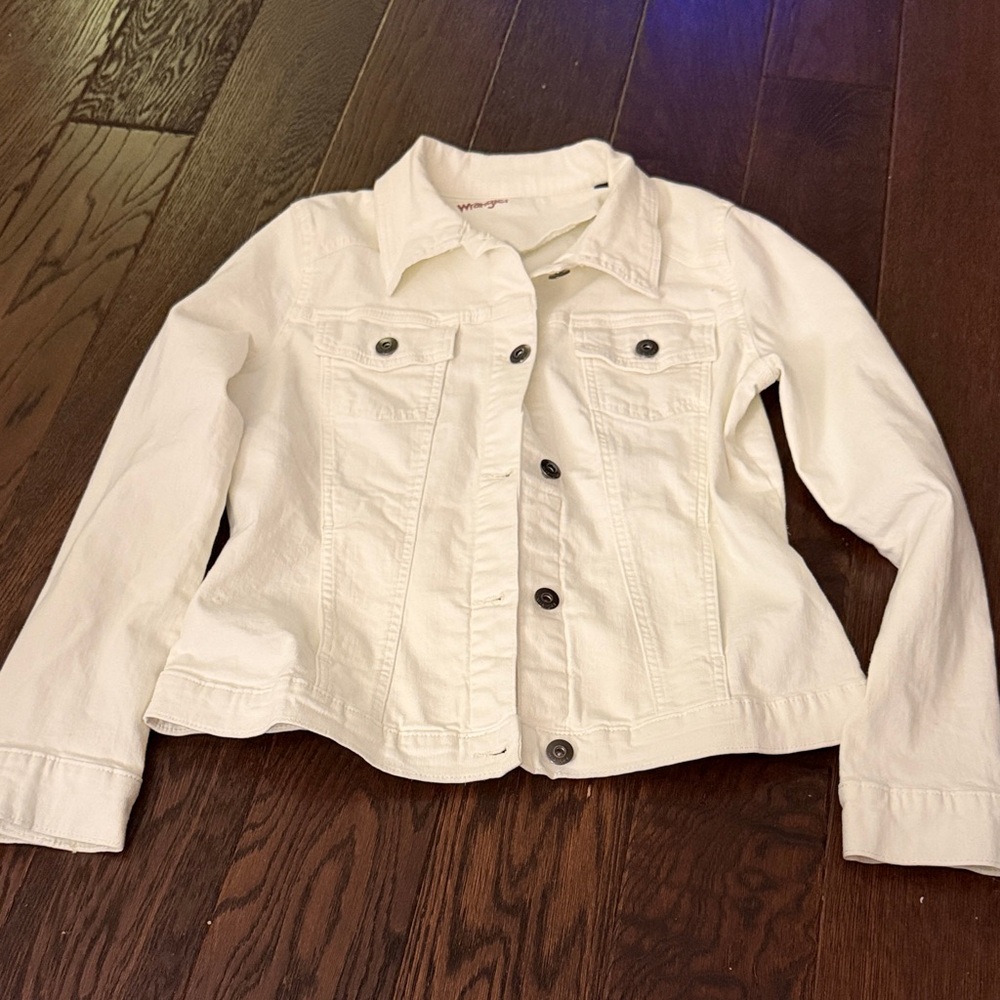 Wrangler Women's Cream Jean Jacket